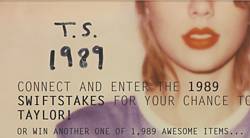 Big Machine Records 1989 SwiftStakes Sweepstakes