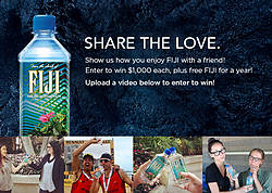 FIJI Water Share the Love Video Contest