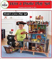 KidKraft Toys and Furniture Pirate's Cove Play Set Giveaway