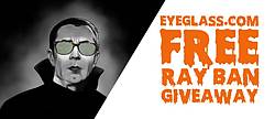 Eyeglass #Spooktacles Ray Ban Wayfarer Giveaway