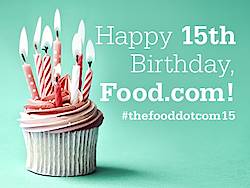 Food.com’s 15th Birthday Contest