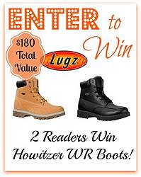 Cuckoo for Coupon Deals: Howitzer WR Boots Giveaway