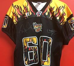 Ultimate Classic Rock LA Kiss Jersey Signed by Gene Simmons and Paul Stanley Giveaway