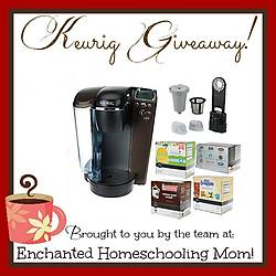 Enchanted Homeschooling Mom: Keurig Platinum Plus Coffeemaker and K-Cup Giveaway