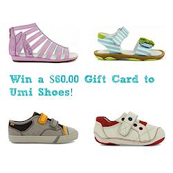 Born 2 Impress: Umi Shoes $60 Gift Card Giveaway