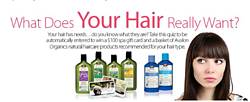 Vitacost What Does Your Hair Really Want? Sweepstakes