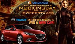 Fandango the Hunger Games: Mockingjay Part 1 Car Sweepstakes