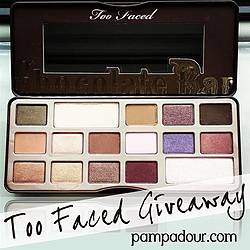 Pampadour: Too Faced Chocolate Bar Palette Giveaway