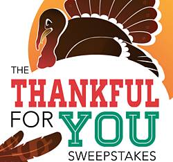 Check Into Cash Is Thankful for YOU! Sweepstakes