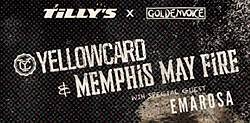Tilly's: Yellowcard & Memphis May Fire Facebook Ticket Sweepstakes