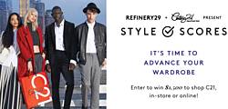 Refinery 29 Style Scores Sweepstakes