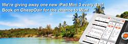 CheapOair  iPad-a-Day Giveaway