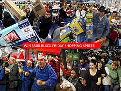 Heavy 2014 Black Friday Amazon Shopping Spree Sweepstakes