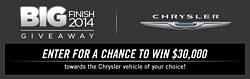 Chrysler 2014 Big Finish Giveaway Sweepstakes