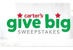 Carter's Give Big Sweepstakes