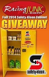 RacingJunk Fall 2014 Safety-Kleen Cabinet Sweepstakes
