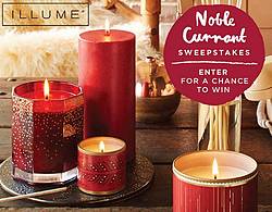 Illume: Noble Currant Sweepstakes