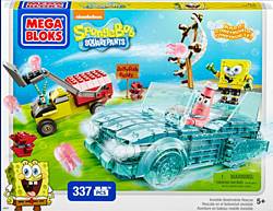 Kidzworld Mega Bloks SpongeBob Squarepants Invisible Boatmobile Rescue Giveaway