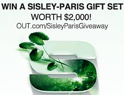 Out.com Sisley Gift Package Sweepstakes
