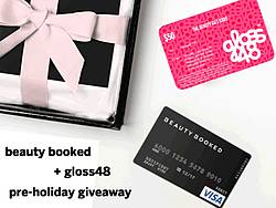 Beauty Booked + Gloss48 Holiday Prep Giveaway