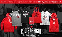 Musictoday Under Armour Presents Bruce Lee by Roots of Fight Sweepstakes