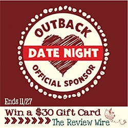 Review Wire: $30 Outback Steakhouse Gift Card Giveaway
