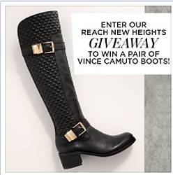 Vince Camuto Reach New Heights Giveaway