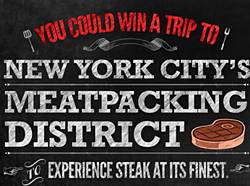 Arby's Steak New York City Getaway Sweepstakes