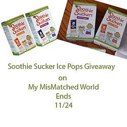My Mis-Matched World: Soothie Sucker Giveaway