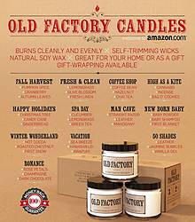 Tx Mommys Savings: Old Factory Candle Gift Set Giveaway