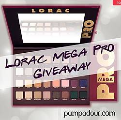 Pampadour: Lorac Mega Pro Palette Giveaway