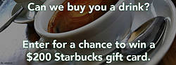Los Angeles Times Starbucks Gift Card Sweepstakes