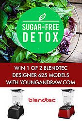 Young and Raw  Sugar-Free Detox App Sweepstakes