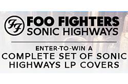 GoHastings Foo Fighters Sonic Highways Sweepstakes