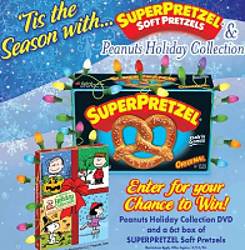 SuperPretzel 2014 Peanuts Holiday Sweepstakes