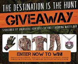 Universal Huntress TV & Girls With Guns Clothing Mossy Oak Gear Up & Go Giveaway