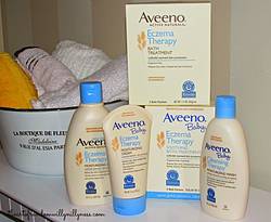 The Art of Random Willy-Nillyness: AVEENO Eczema Therapy Collection Giveaway