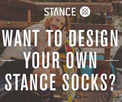 Tilly's Want to Create Your Own Stance Socks Sweepstakes