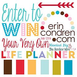 Review Wire: Erin Condren Life Planner Giveaway