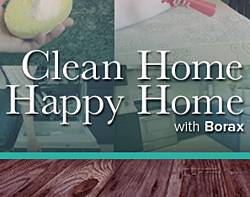 20 Mule Team Borax Clean Home Happy Home Sweepstakes