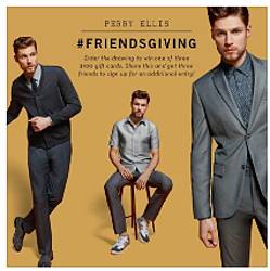 Perry Ellis Friendsgiving Event Giveaway