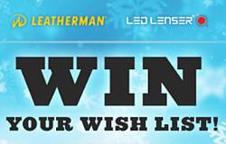 Leatherman's Win Your Wish List Sweepstakes