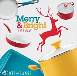 Pots and Pans Silverstone Merry and Bright Giveaway