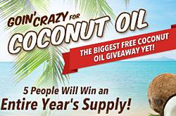 Swanson Vitamins Coconut Oil Giveaway