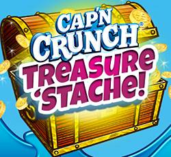 Cap’n Crunch Treasure ‘Stache Sweepstakes
