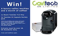 Cavitech UK Bosch Tassimo Coffee Machine Bundle Giveaway