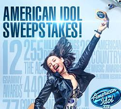 Fox Broadcasting American Idol Flyaway to Hollywood Sweepstakes