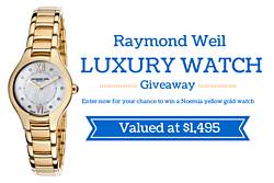 Long's Jewelers Raymond Weil Luxury Watch Giveaway