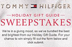 Tommy Hilfiger Holiday Gift Guide Sweepstakes