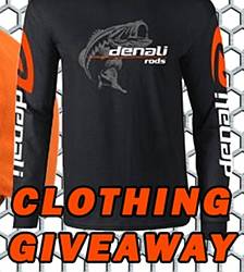 Wired2Fish Denali Rods Clothing Giveaway